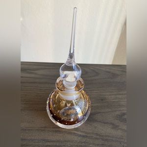 Badash crystal violet perfume bottle